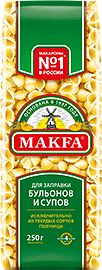 Макароны &quot;Макфа&quot; Ракушечки для заправки Бульонов и Супов 250г 1/20, шт