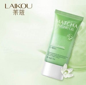 088057 LAIKOU MATCHA PEELING GEL Пилинг с экстрактом зеленого чая матча, 60г