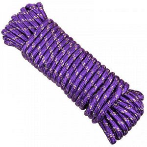 Шнур бытовой плетенный 20м д11мм "Практичный" нейлон, цвета