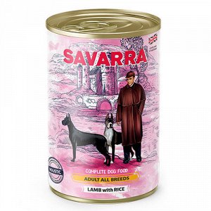 Savarra конс 395гр д/соб Ягнёнок/Рис