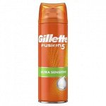 GILLETTE Sensitive Пена д/бритья д/чувствительной кожи с экстрактом Алоэ ЗащитаКожи 250мл