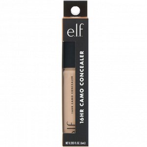 E.L.F., 16HR Camo Concealer, консилер, «Темный латте», 6 мл (0,203 жидк. унции)