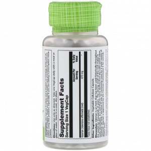 Solaray, валериана, 470 мг, 100 вегетарианских капсул