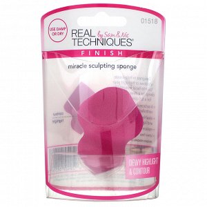 Real Techniques by Samantha Chapman, Miracle Sculpting Sponge, 1 Count