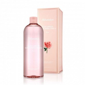 JMSOLUTION GLOW LUMINOUS FLOWER TONER XLRose Тонер для лица с экстрактом розы600ml