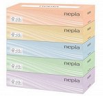 178608 NEPIA Двухслойные бумажные салфетки 200шт*5пач/12