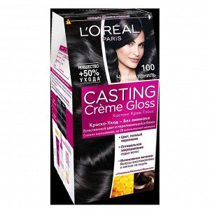 L’Oreal Краска для волос Casting Creme Gloss 100 Черная ваниль