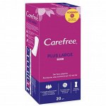 Carefree Plus Ежедневные прокладки Large Fresh 20 шт