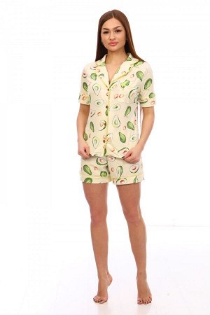 Пжк авокадо женская пижама опт