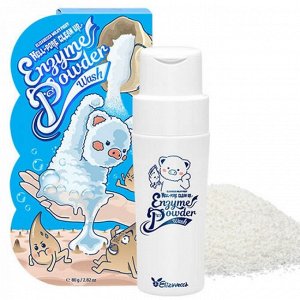 ELIZAVECCA MILKY PIGGY HELL-PORE CLEAN UP ENZYME POWDER WASH Энзимная пудра для умывания 80гр