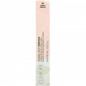 Clinique, Chubby Stick, Intense Moisturizing Lip Colour Balm, Heftiest Hibiscus, .10 oz (.3 g)
