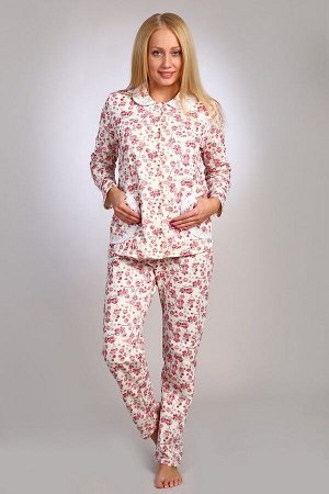 Пижама с начесом футер м101