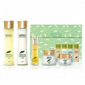 Deoproce premium green tea total solution 5 set deoproce premiium green tea total solution 5 set набор для ухода лица с экстрактом зеленого чая