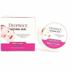 DEOPROCE NATURAL SKIN BABY CREAM 100g КРЕМ ПИТАТЕЛЬНЫЙ С МОЛОЧНЫМ ПРОТЕИНОМ ДЛЯ ДЕТЕЙNATURAL SKIN BABY CREAM 100g/Крем питательный с молочным протеином для детей