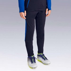 DECATHLON Брюки тренировочные детские синие TP 500 KIPSTA