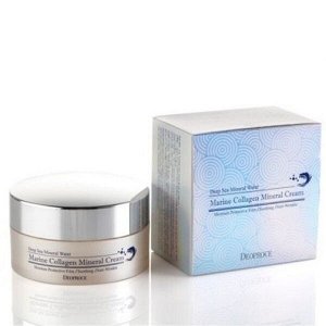 DEOPROCE MARINE COLLAGEN MINERAL CREAM 100gr ОМОЛАЖИВАЮЩИЙ КРЕМ С МОРСКИМ КОЛЛАГЕНОМARINE COLLAGEN MINERAL CREAM Омолаживающий крем с морским коллагеном 100г