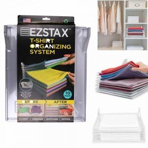 Органайзер для одежды Ezstax T-shirt Organizing System оптом