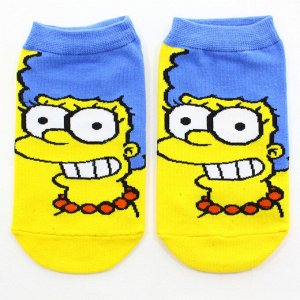 Короткие носки Р.33-38 "Симпсоны" Мардж