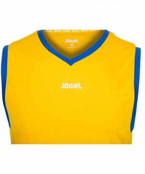 Майка баскетбольная J?gel JBT-1020-047, желтый/синий