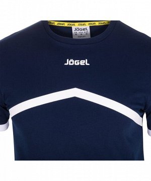 Футболка тренировочная J?gel JCT-1040-091, хлопок, темно-синий/белый, детская