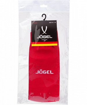 Гетры футбольные Essential JA-006, красный/серый
