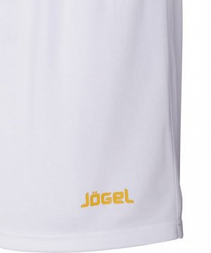 Шорты баскетбольные J?gel JBS-1120-014, белый/желтый, детский