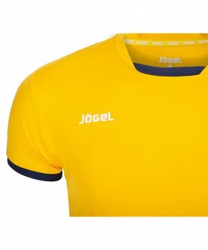 Футболка волейбольная J?gel JVT-1030-049, желтый/темно-синий