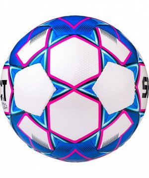 Мяч футзальный Select Futsal Mimas Light 852613, №4, белый/синий/розовый 1/15