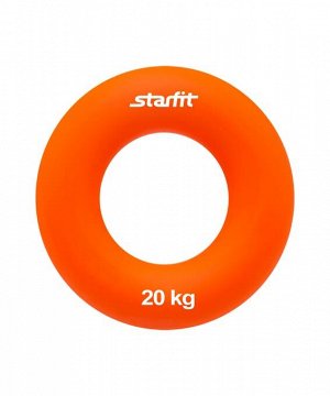 Эспандер кистевой STARFIT ES-403 "Кольцо", 20 кг, диаметр 7 см, оранжевый