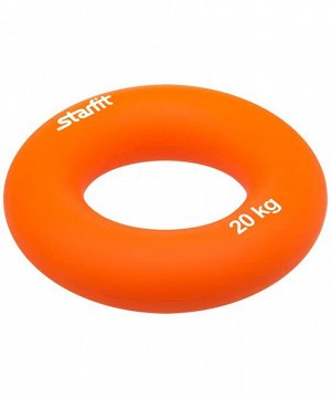 Эспандер кистевой STARFIT ES-403 "Кольцо", 20 кг, диаметр 7 см, оранжевый