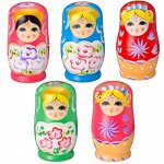 Матрешка , дерево, 11,5х5,5см, 5 дизайнов