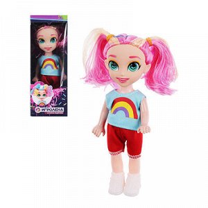 Кукла с цветными волосами, 15 см/Маленькая кукла с большими глазами
