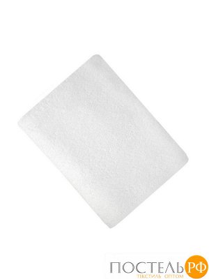 ЛИАНА 50х90 белый однотонное полотенце махровое