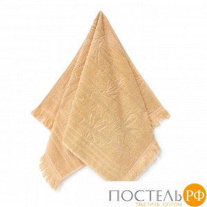 Tana Home Collection НУРИ 70*140 горчичное полотенце махровое