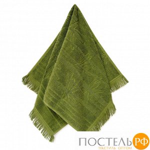 НУРИ 50*90 зеленое полотенце махровое