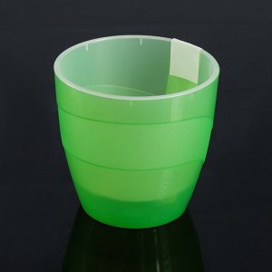 Кашпо «Грация», 1,2 л, цвет зелёный