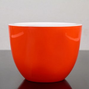 Горшок со вставкой «Орион», 2,3 л, цвет оранжевый
