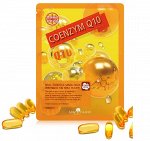 [MAYISLAND] Маска тканевая Коэнзим Q10 Real Essense Coenzyme Q10 Mask Pack, 25 мл