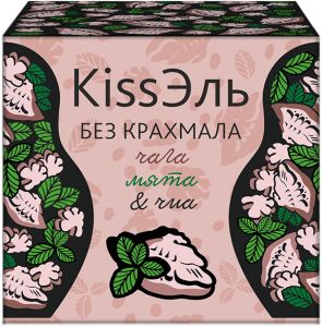 Кисель серии "kissЭль" БЕЗ КРАХМАЛА, чага, мята