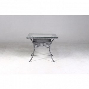 Стол обеденный DEKO квадратный, 90*90*75 см, цвет серый