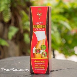 Крем от целлюлита Hot Firming Cream Thai Kinaree содержит экстракт имбиря.