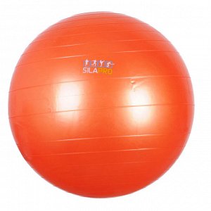 Мяч для фитнеса гимнастический, ПВХ, 65 см, 800 гр, 6 цветов, в коробке, SILAPRO