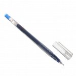 ClipStudio Ручка гелевая синяя &quot;Альфа&quot;, с увеличенным запасом чернил, 14,5см, након.0,5мм, пластик