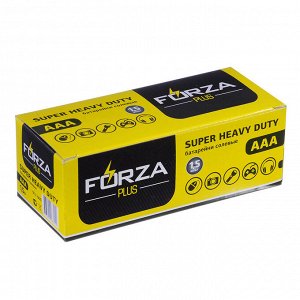 FORZA Батарейки 4шт "Super heavy duty", тип AAA, солевая, плёнка