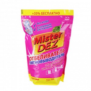 Отбеливатель-пятновыводитель Mister Dez Eco-Cleaning с активным кислородом, 800 г, арт 133