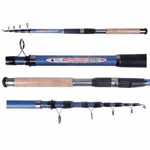 AZOR FISHING Спиннинг "Рефлектор", телескоп., файбергласс, 3м, тест 50-150гр