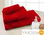 Полотенце 50х80 см Dome Harmonika Махра 420г/м2 (1092 Красный)