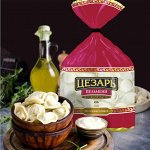 Пельмени, с мясом бычков, Цезарь, 750 г, (12)
