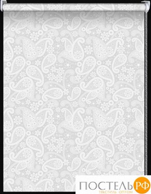 Рулонная штора, Шанталь белый, 43х160 см, арт. 82317043160