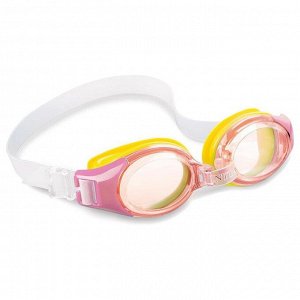 Очки для плавания JUNIOR, от 3-8 лет, цвета МИКС, 55601 INTEX